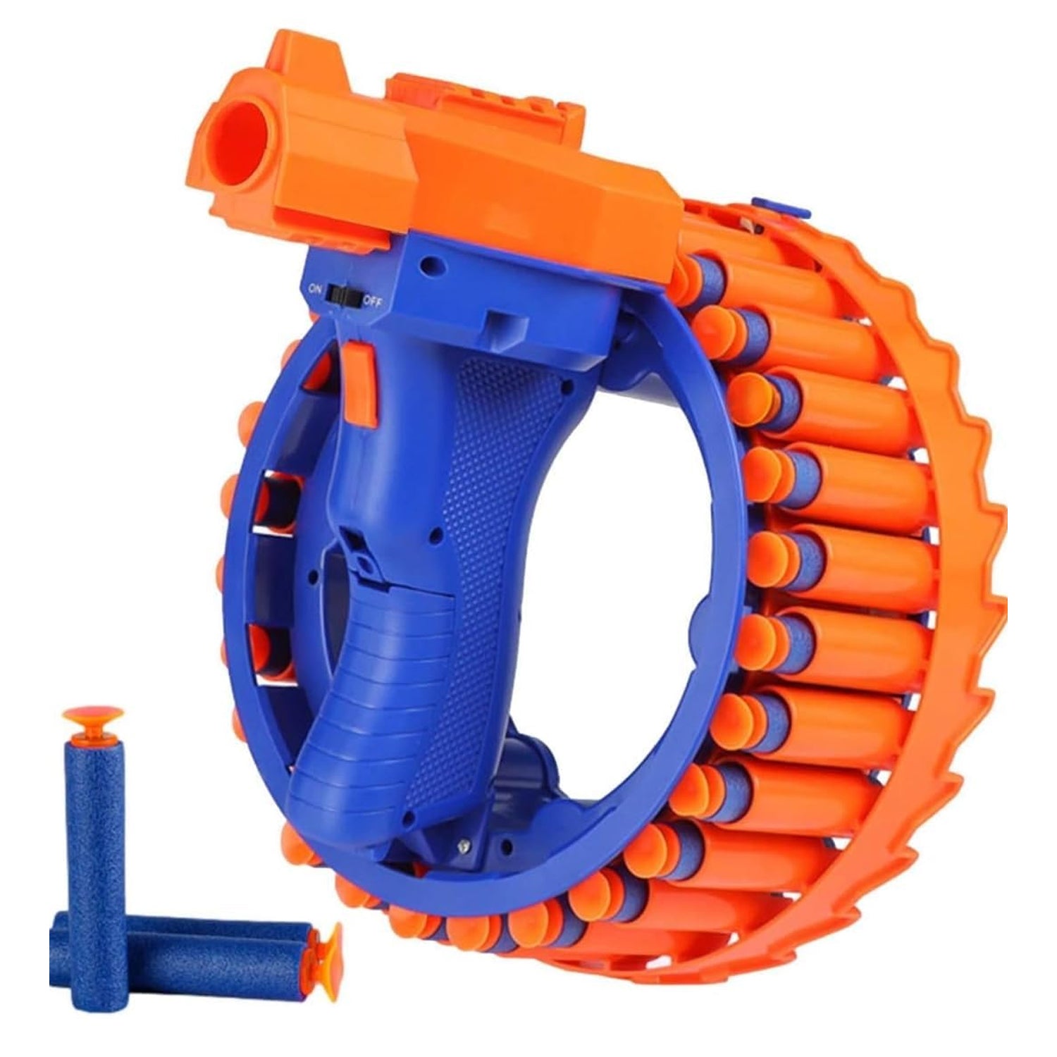 Amazing Toy Gun, Electric Gun for Children, 28 Soft Bullets for Youth Safety, Children's Electric Hand Ring Wheel Soft Bullet Gun, Gift Toys Amazing Toy Gun, Electric Gun for Children, 28 Soft Bullets for Youth Safety, Children's Electric Hand Ring Wheel Soft Bullet Gun, Gift Toys